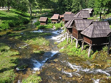 Molinos de agua en Bosnia  
