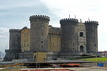 Castel Nuovo in Naples (Italy) was built in the 15th century and is now a museum.