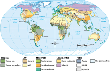 Clasificări climatice la nivel mondial