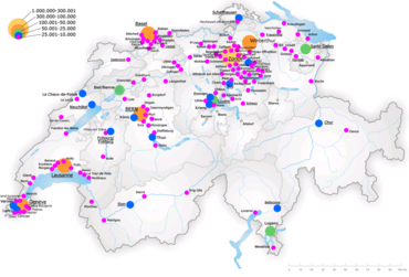 Bevölkerung von Städten mit mehr als 10.000 Einwohnern