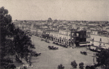 Mexico City around the time of the outbreak of the Mexican Revolution
