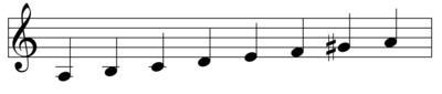 A harmonic minor