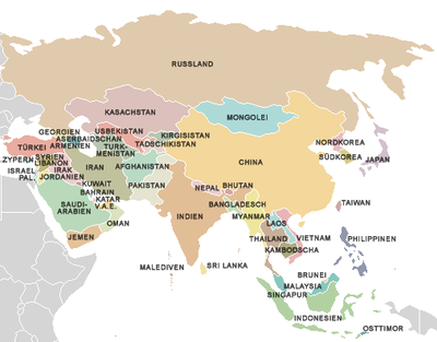 Asian countries