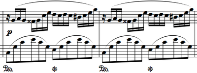 Tema principale della Fantaisie-Impromptu