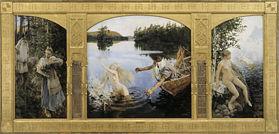 "Aino-Taru" (Zgodba o Ainu), Akseli Gallen-Kallela 1891