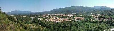 Céret gezien vanuit het noorden  