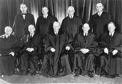 The all-white Supreme Court that ruled against school segregation