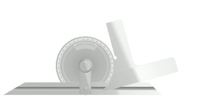 Use of a universal protractor, vernier reading