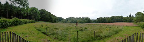 Vue panoramique de la source de l'Yonne