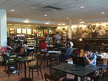 Cafeneaua Barnes & Noble din Springfield, New Jersey.