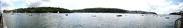 Panorama de Fowey Harbour