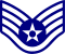 U.S. Air Force Staff Sergeant's arm badge