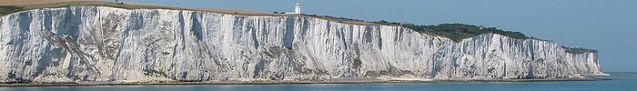 De hvide klipper i Dover  