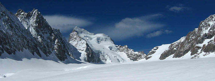 Barre des Écrins og Glacier Blanc