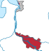 Lage der Stadt Bremen in der Freien Hansestadt Bremen