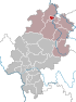 Lage der Stadt Kassel in Hessen