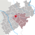Lage der Stadt Dortmund in Nordrhein-Westfalen