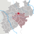 Lage der Stadt Hamm in Nordrhein-Westfalen