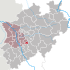 Lage der Stadt Remscheid in Nordrhein-Westfalen