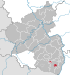 Lage der Stadt Landau in der Pfalz in Rheinland-Pfalz