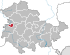 Lage der Stadt Eisenach in Thüringen