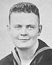 black and white headshot of John Willis in his military uniform