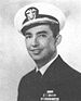 black and white headshot of Rufus Herring in his military uniform