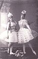 Marie Petipa as the Lilac Fairy and Lyubov Vishnevskaya as an Attendant, 1890