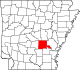 State map highlighting Jefferson County