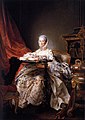 Finished posthumously in 1764 by Drouais