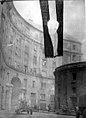 Hungarian freedom fighters (1956) cut the communist symbol out of their flag during the Hungarian Revolution