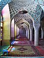 The Nasr ol Molk Mosque in Shiraz, Iran