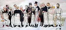 The professors of the medical faculty of Paris. Adrien Barrère, 1904