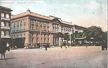 The former Palace of Justice of Alexandria was the seat of one of Egypt's Mixed Courts of Justice