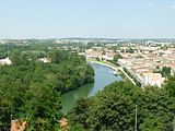 The Charente river in Angoulême