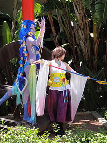 Cosplay: Yuna summons the Bestia Shiva