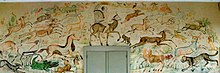 Anita Rée: Orpheus with the animals, mural in the ballet school of the Hamburg Ballet (around 1930)
