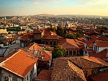 View from the citadel to the old town