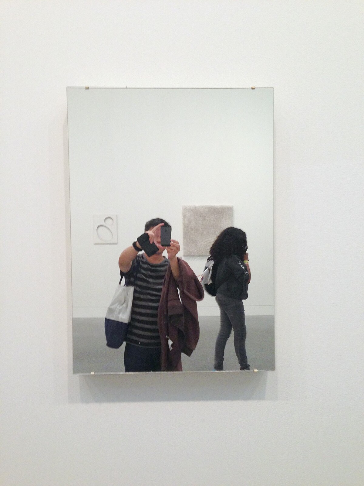 Kunst und Sprache, unbetitelte Malerei 1965. Die Sammlung der Tate Modern.