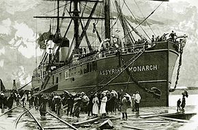 Assyrisk monark (The Pictorial World, 1882)  