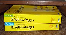 Zpěvák skupiny Coldplay Chris Martin se při psaní textu písně částečně inspiroval telefonním seznamem Yellow Pages, odtud také pochází její název.