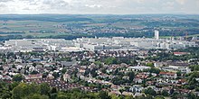The plant in Neckarsulm. Until 1985, the headquarters of Audi NSU Auto Union AG were also located here.