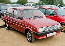 Een 1983 Austin Metro