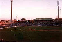 Lane in the second Test match between Ireland and Australia in Sydney in 1979