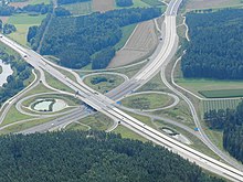 Freeway junction Oberpfälzer Wald (2011)