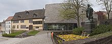 Bach House and extension on Frauenplan house the Bach Museum