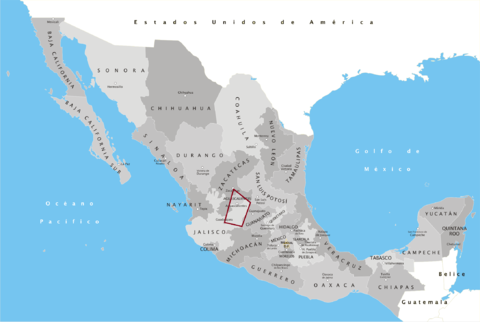 Bajío Occidental (Bajio de Vest).  