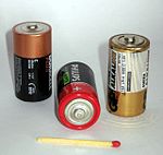 1,5 V C-celle-batterier  