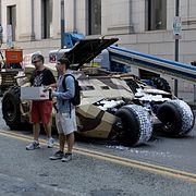 El Tumbler en el plató de Pittsburgh, Pensilvania, agosto de 2011  