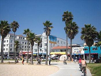 Venice Beach a promenáda